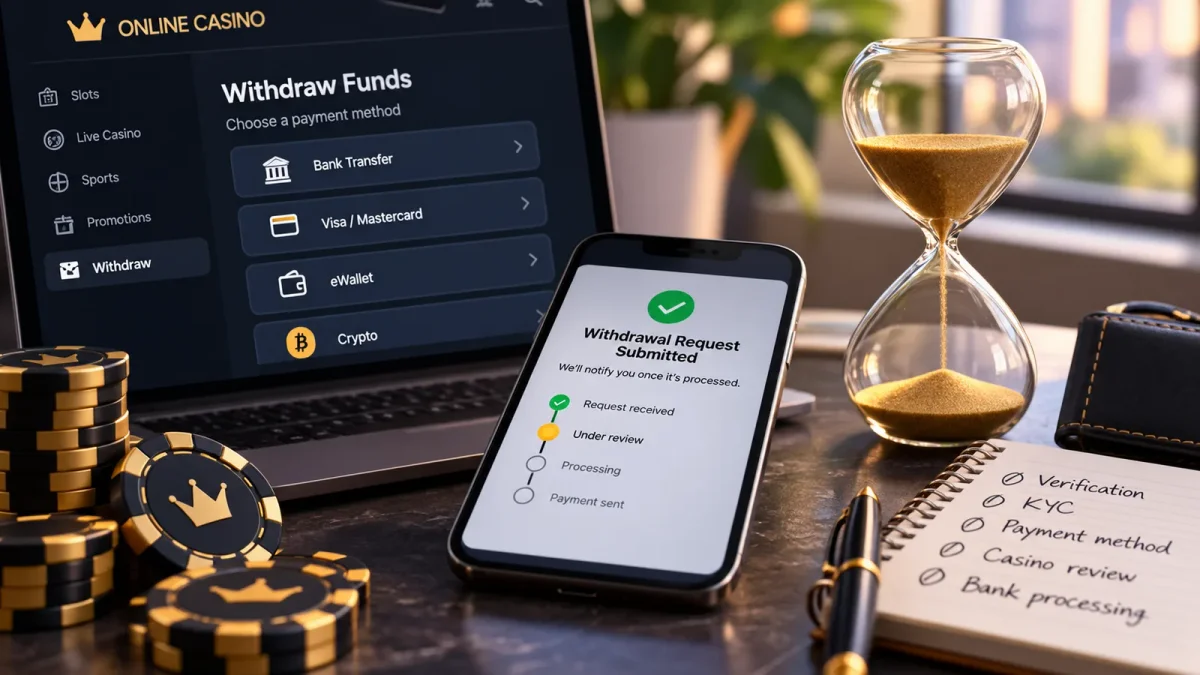 How to Withdraw Money From an Online Casino in 2026 Without Delays