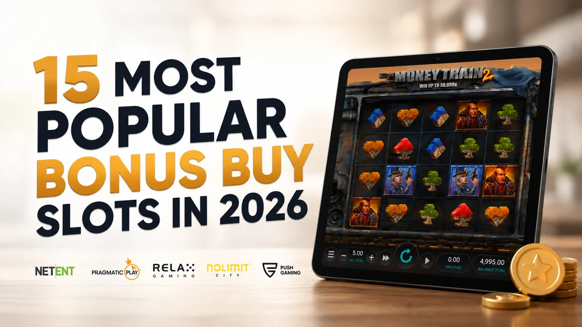 15 Best Bonus Buy Slots in 2026: Feature Prices, RTP, and Real Trade-Offs